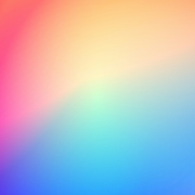 Farbverlauf mit leuchtenden Farben: Oben links dominieren Pink- und Rottöne, die zur Mitte hin in Orange und Gelb übergehen. Unten rechts erscheinen Blau- und Cyan-Nuancen, die einen sanften Übergang über das gesamte Bild erzeugen.